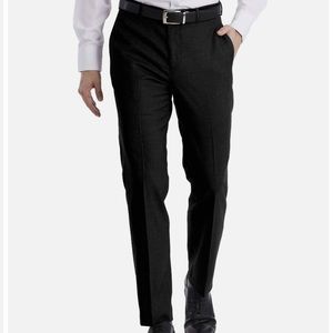 Calvin Klein Black Slim Fit Dress Pants